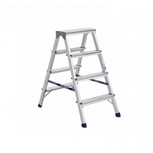 Двухсторонняя стремянка Алюмет 4 ст. AD7204