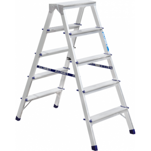 Двухсторонняя стремянка Алюмет AD7205