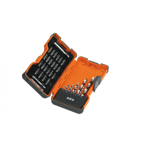 Набор сверл и бит AEG Power HSS-G (35 шт.)