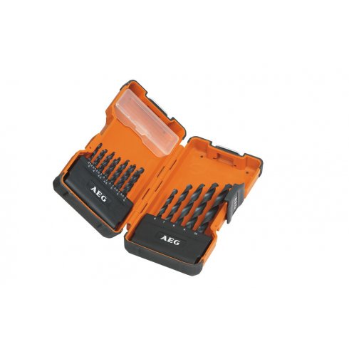 Набор сверл AEG HSS-R (19 шт.)