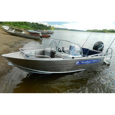 Алюминиевая лодка Wyatboat-430 DCM