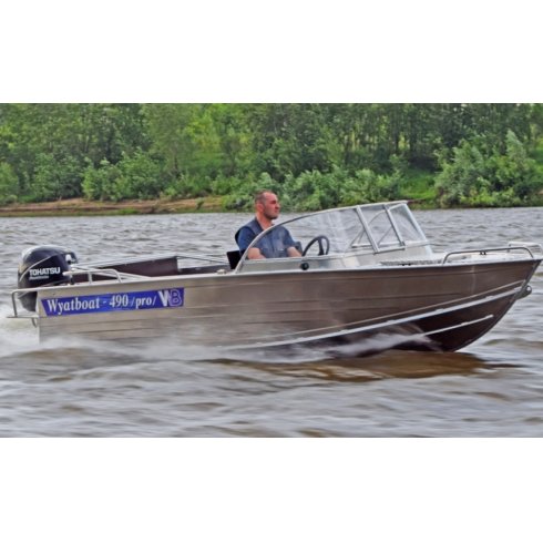 Алюминиевый катер Wyatboat-490 Pro
