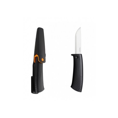 Нож с точилкой Fiskars (1023617)