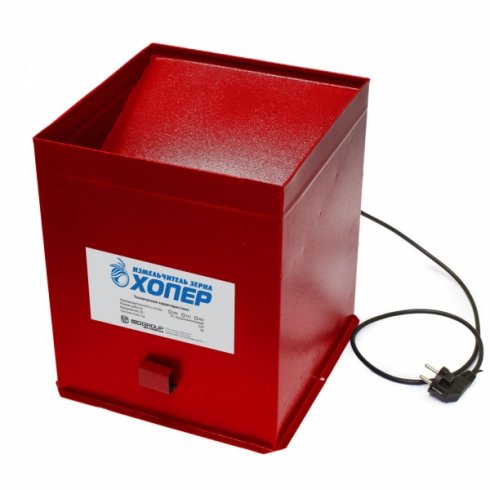 Измельчитель зерна Хопер 350 квадратный