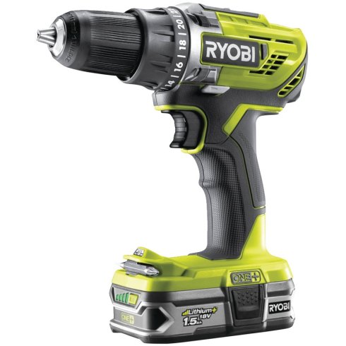 Дрель-шуруповерт Ryobi R18DD3-215S
