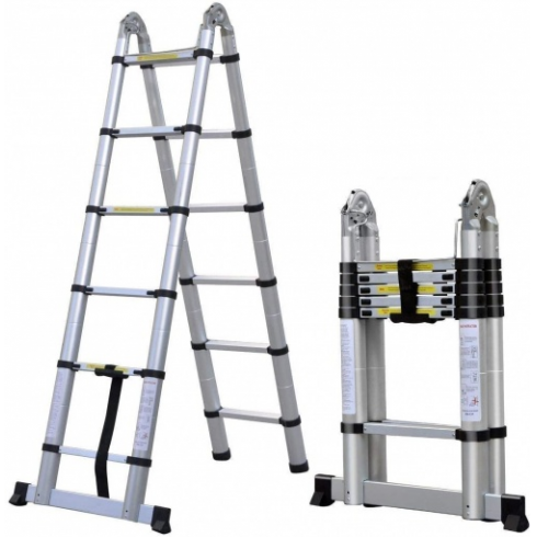 Лестница телескопическая Алюмет DTLH 1.9