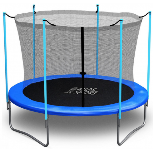 Батут Atlas Sport 183 см с внутренней сеткой Blue