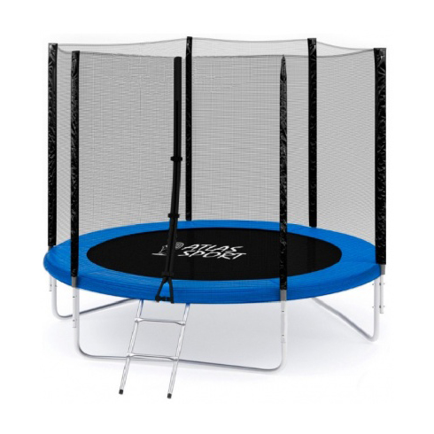 Батут Atlas Sport 312см (10ft) PRO синий