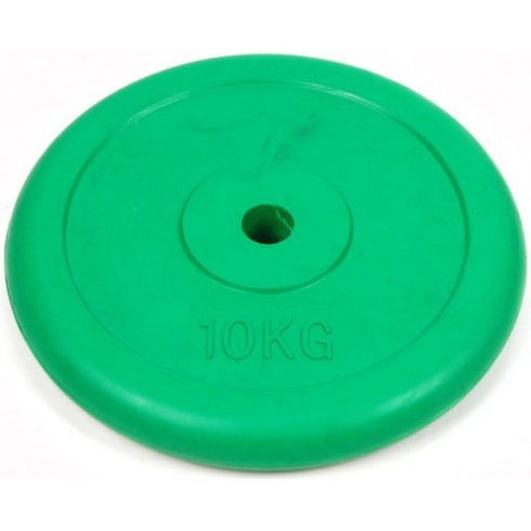 Диск обрезиненный 10 кг Atlas Sport (посад.диаметр 26 мм)