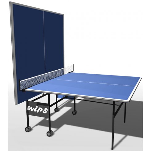 Стол теннисный, складной на роликах Wips Roller 61020