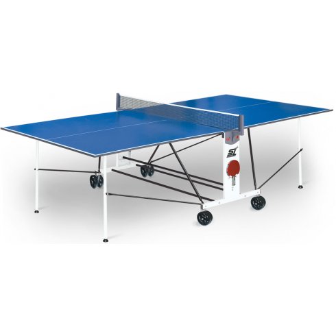 Теннисный стол Start Line Compact Light LX 6041 с сеткой ЛДСП 16 мм, на роликах