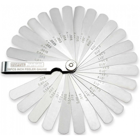 Набор щупов TopTul ICBA1026 (26шт.)