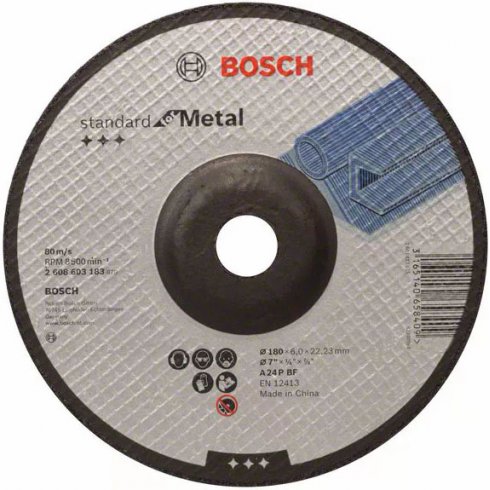 Обдирочный круг Bosch Standard for Metal A 24 P BF