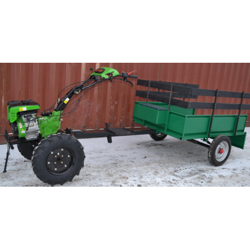 Прицеп-Тележка "Колосок-550" увеличенные борта на рессорах