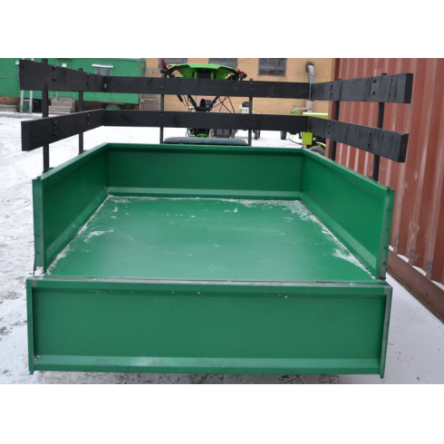 Прицеп-Тележка "Колосок-550" увеличенные борта на рессорах