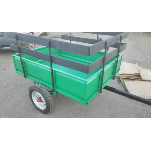 Прицеп-Тележка "Колосок-550" увеличенные борта на рессорах