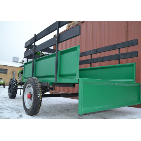 Прицеп-Тележка "Колосок-650" увеличенные борта на рессорах
