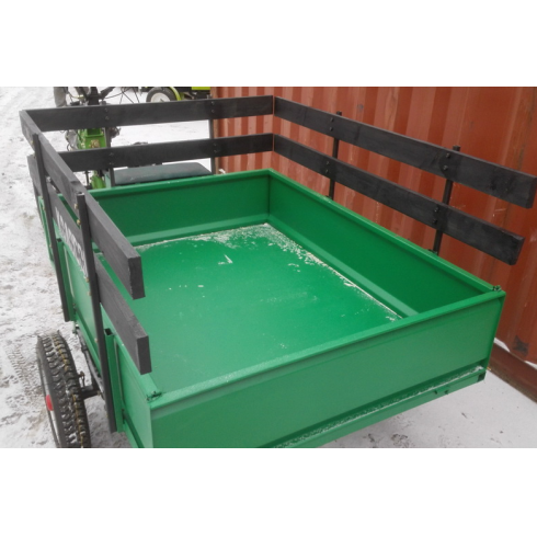 Прицеп-Тележка "Колосок-650" увеличенные борта на рессорах