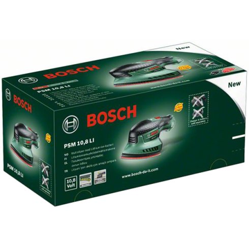 Дельташлифовальная машина Bosch PSM 10.8 Li (0603976920)