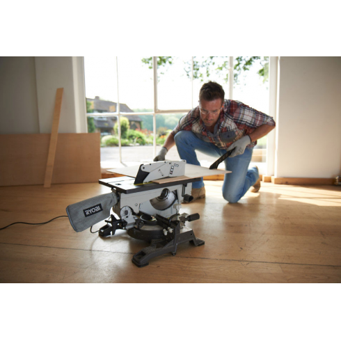 Пила торцовочная комбинированная (+распиловочный станок) Ryobi RTMS 1800 G