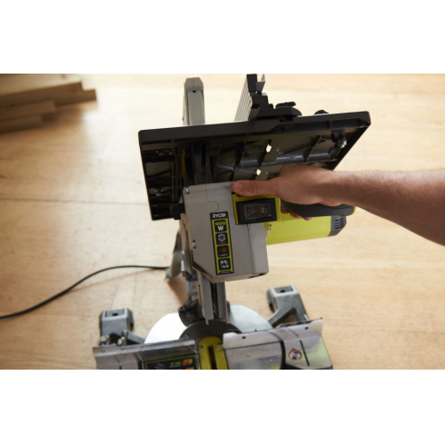 Пила торцовочная комбинированная (+распиловочный станок) Ryobi RTMS 1800 G