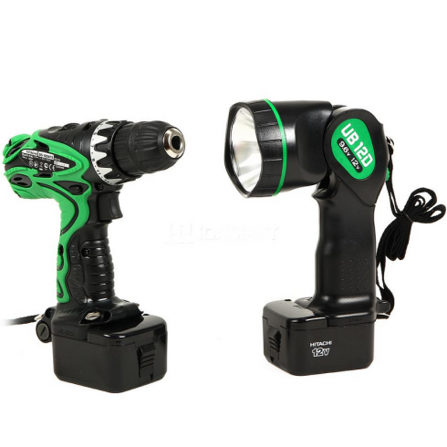 Дрель-шуруповерт Hitachi DS12DVF3-TA