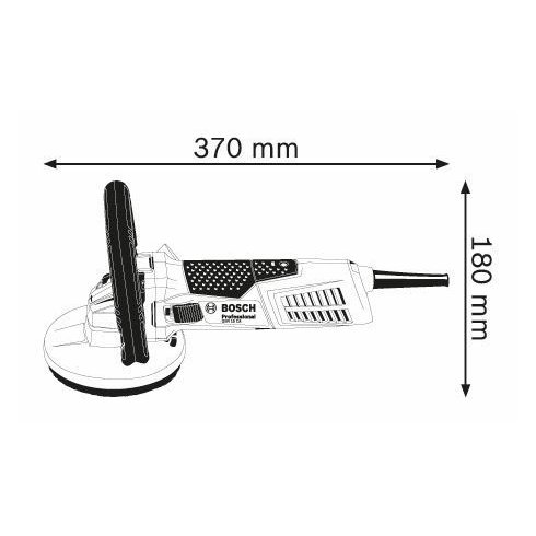 Шлифовальная машина по бетону Bosch GBR 15 CA (0601776000)