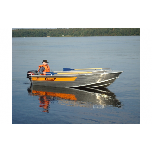 Алюминиевая лодка Wellboat-42