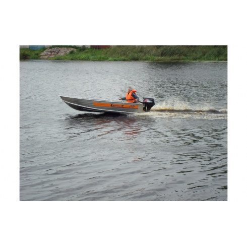 Алюминиевая лодка Wellboat-37