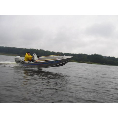 Алюминиевая лодка Wellboat-42К