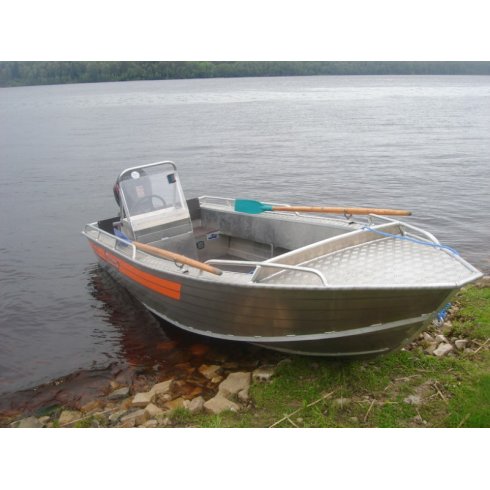 Алюминиевая лодка Wellboat-46М