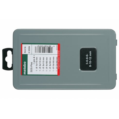 Набор буров Metabo Pro4 SDS-plus 630584000