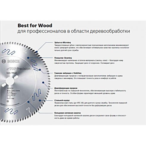 Диск Bosch Wood PRO (2608642101)