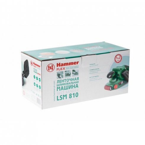Ленточная шлифмашина Hammer LSM810