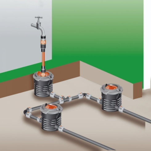 Колонка входная Gardena (02722-20)