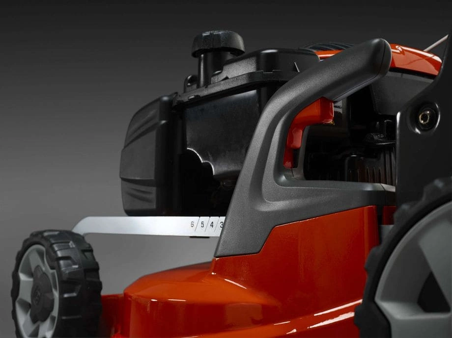 регулировка высоты скашивания