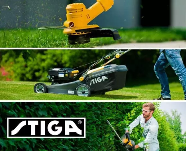 Газонокосилки Stiga. Фото