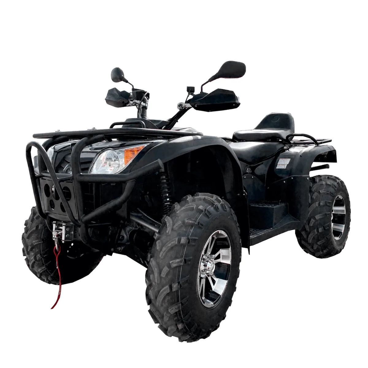 Электроквадроцикл GreenCamel Сахара A14К 4x4 Monster (черный)