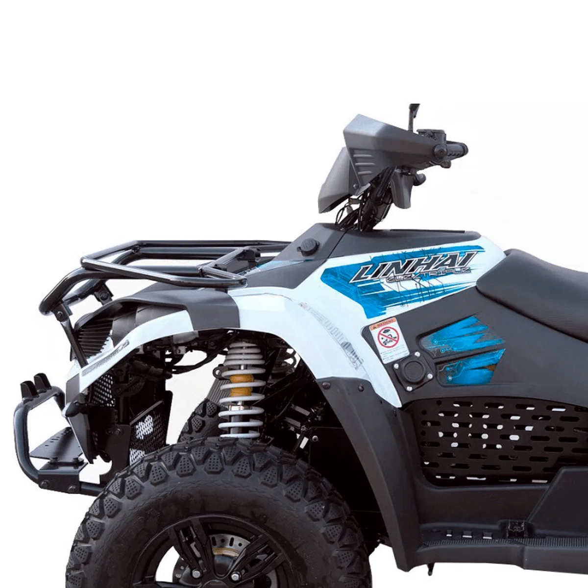  Электроквадроцикл GreenCamel Linhai LH40DA (белый)